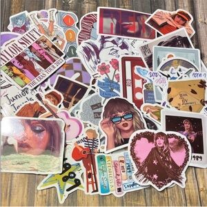 5for$10 Vibrant Singer Taylor Swift 50Pc Album Stickers Stick on Notebook T18